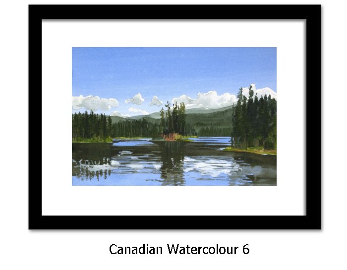 Canadian Watercolour Art Prints